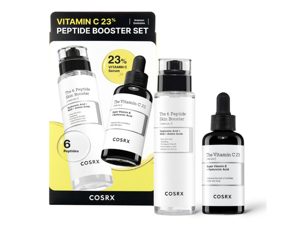 cosrx vitamin c peptide booster set, stocking stuffers for mom